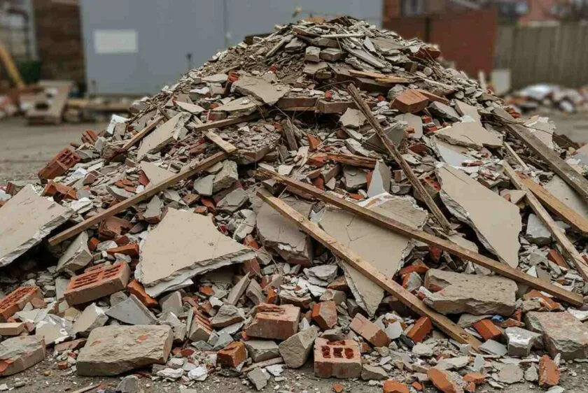 Construction Debris Removal on a Central Florida property