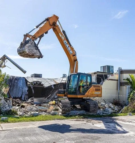 Demolition Services on a Central Florida property