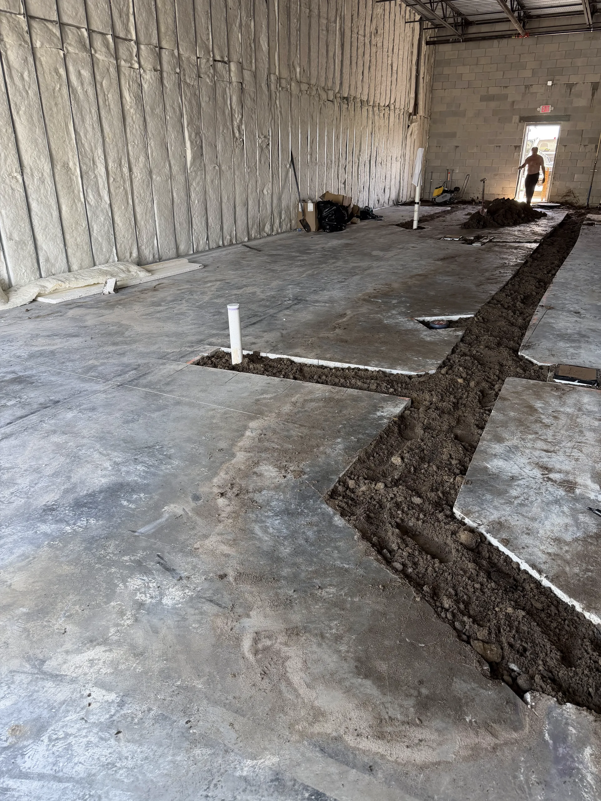 Excavation Services on a Central Florida property
