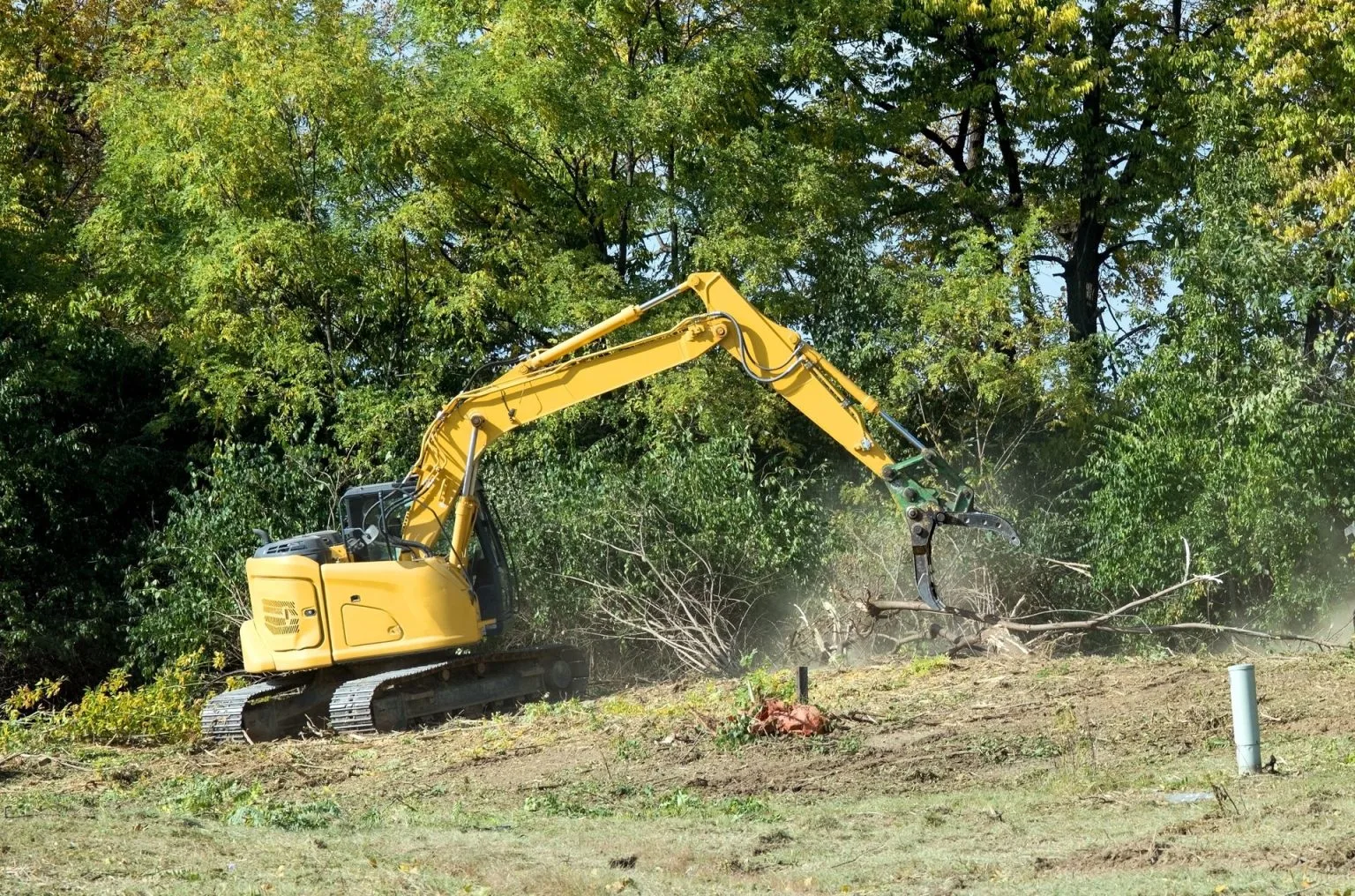 Land Clearing on a Central Florida property