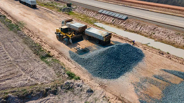 Rock & Gravel Delivery on a Central Florida property