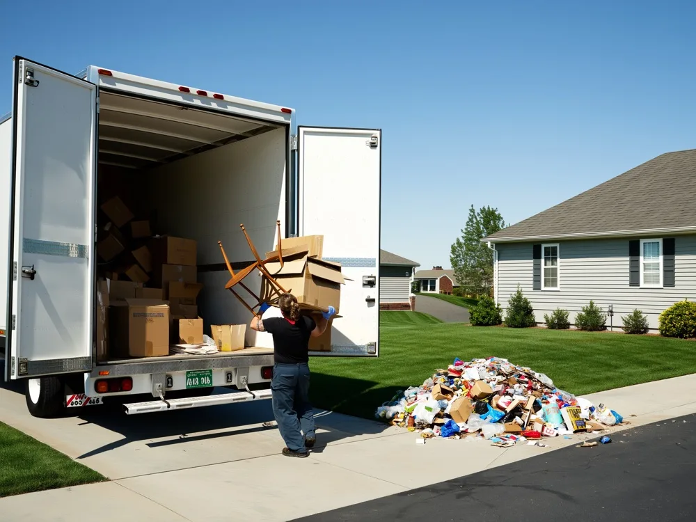 Same-Day Junk Removal on a Central Florida property